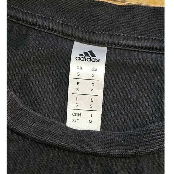 Adidas Basketball Tee Mens S Gold Logo Climalite Graphic T shirt - Picture 4 of 7